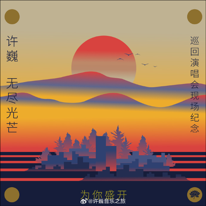 為你盛開—許巍《無盡光芒》巡迴演唱會現場紀念封面圖